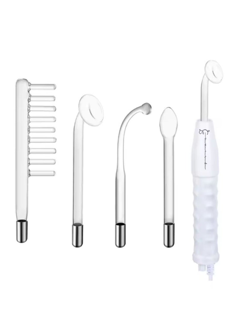Prime by javaudan 4 in 1 Portable High Frequency Skin Therapy Machine, Blemish & Spot Control, Skin Tightening & Radiance, Wrinkle Reducing Skin Therapy Wand with 4 Different Tubes  - Image 1