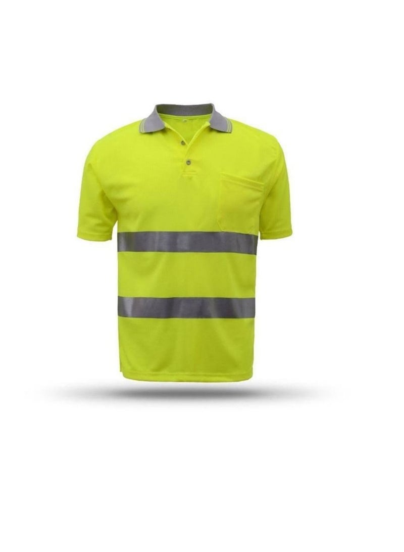 ABBASALI Reflective Polo T-Shirt - Image 1