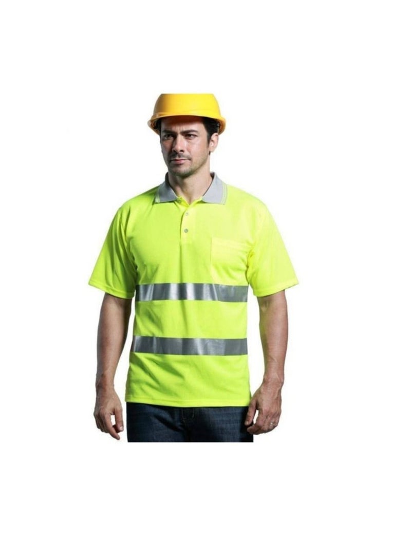 ABBASALI Reflective Polo T-Shirt - Image 3