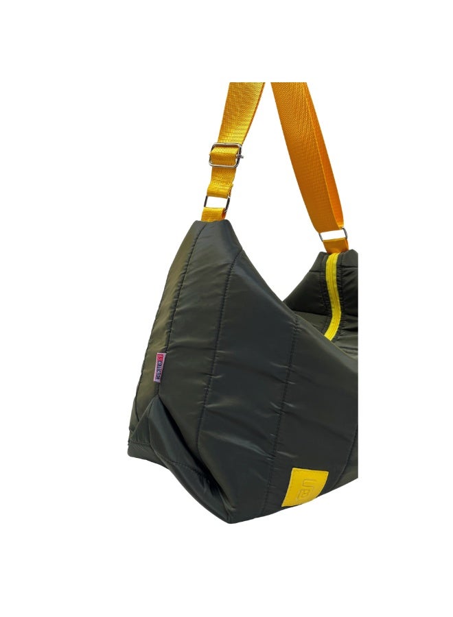 B.S COLLECTION Luxury Large Tote Bag and Elegant Multi-Purpose Women’s Shoulder Bag - Oily - Image 5