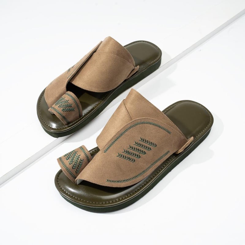 Arabic Sharqi Sandals | Beige | Sandals Traditional footwear