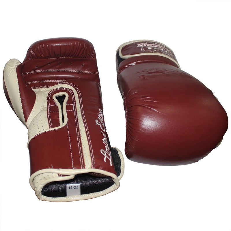 USI UNIVERSAL 609VM Boxing Gloves, Sparing Gloves, Boxing Gloves for Men, Top Grain Hide Leather, Moulded Single Piece Foam Padding, Wrap Around Wrist Closure (Size 12oz) - Image 5