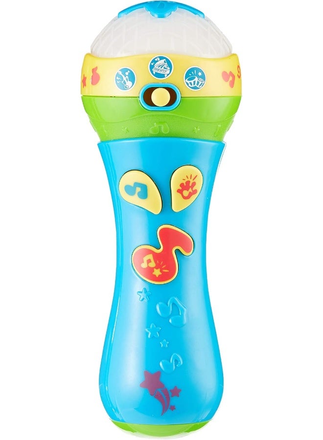 Happy Kids Little Learners Premium My First Microphone - Softly Amplifies Your Little Star’S Voice - Ideal For Toddlers  - Image 1