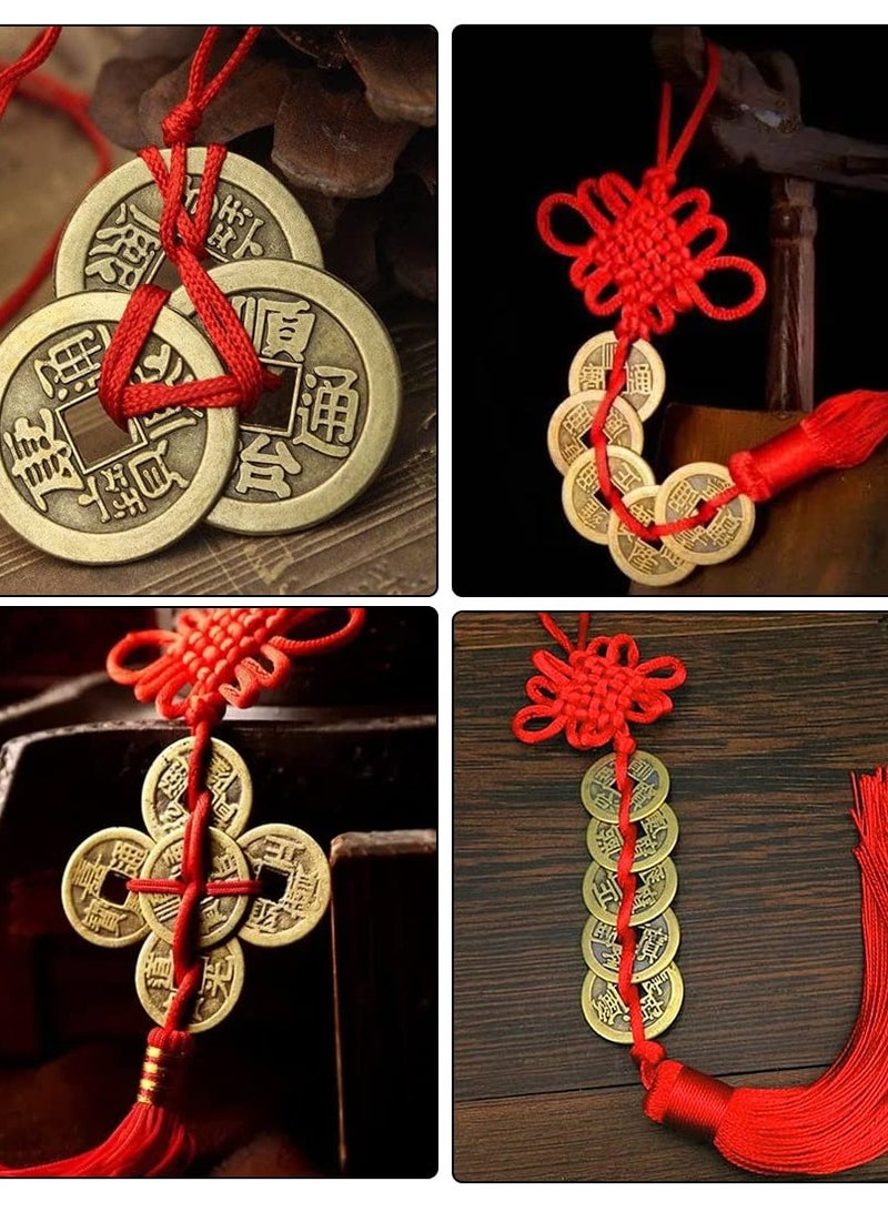 SOLARAE Chinese I Ching Fortune Coins - 120 Pieces of Lucky Coins for Health, Success, and Wealth. Perfect for enhancing your prosperity and well-being! - Image 3