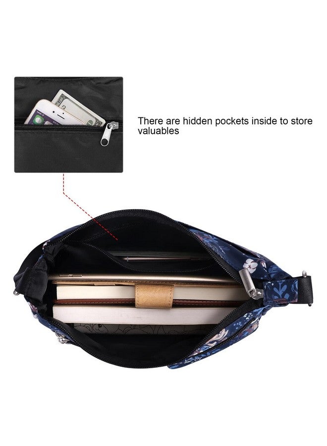 Kamo Crossbody Bag for Women - Multi-pocket Shoulder Bag Lightweight Messenger Bag Casual printed Purse Handbag Travel Bag - Image 2
