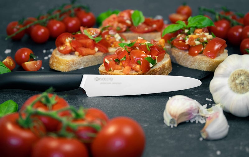 KYOCERA Kyocera Revolution Ceramic Kitchen Knife, 5-inch, White  - Image 2