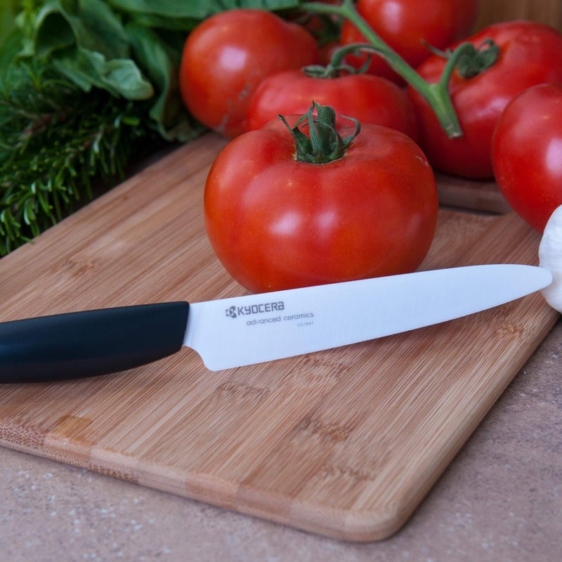 KYOCERA Kyocera Revolution Ceramic Kitchen Knife, 5-inch, White  - Image 5