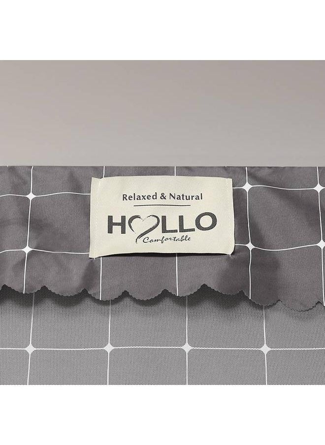 2024 New Student Net Strong Shading Mosquito Net Curtain Full Coating Dormitory Upper And Lower Bunk Thickened Four Seasons Universal