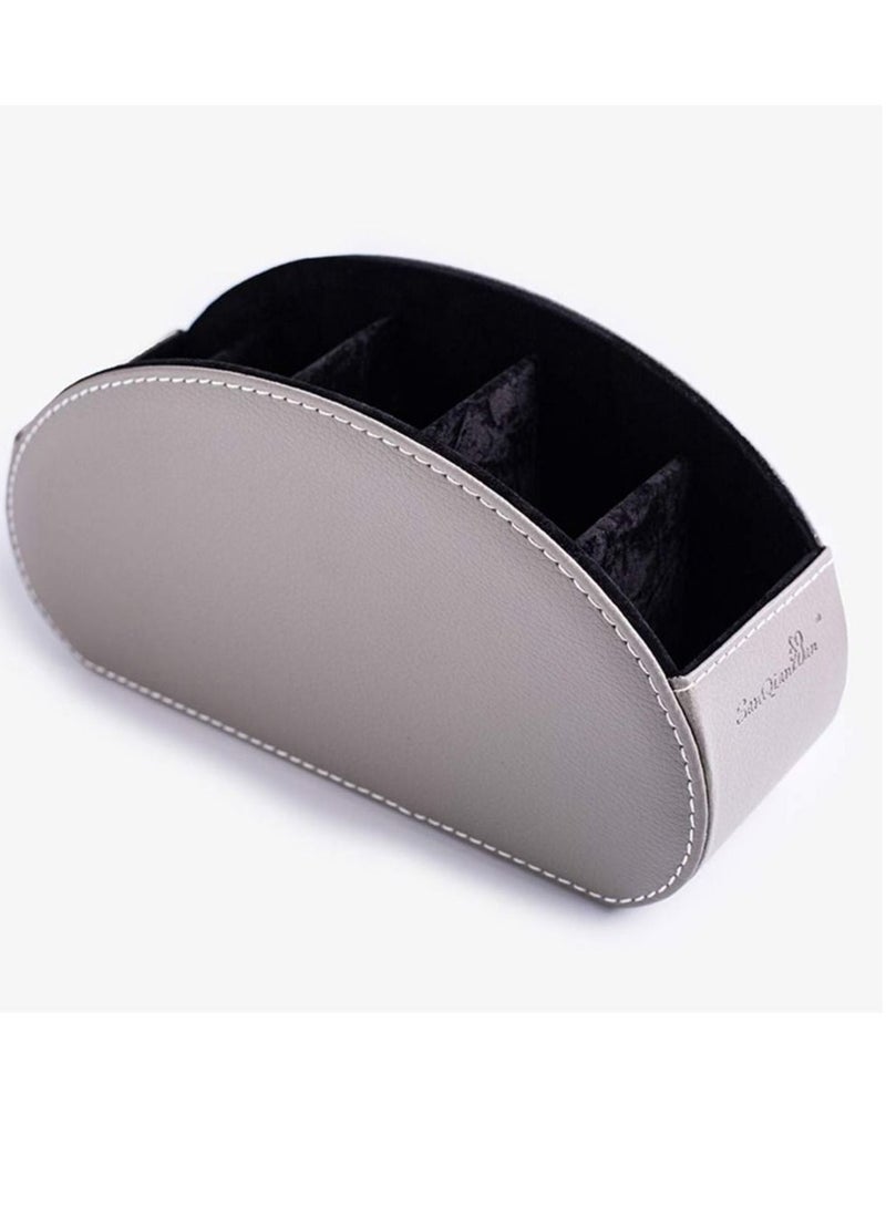 XiuWoo Desk Organiser Pen Holder Pencil Pots Compartment Stationery Storage Mobile Phone Remote Control Box for Home Office - Image 2