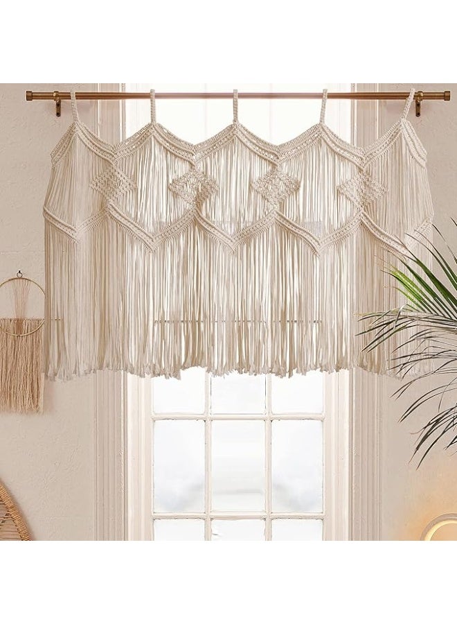 انتيكيانو ستارة مكرمية – ديكور يدوي من القطن – المقاس ‎70×110‎ سم - Image 1