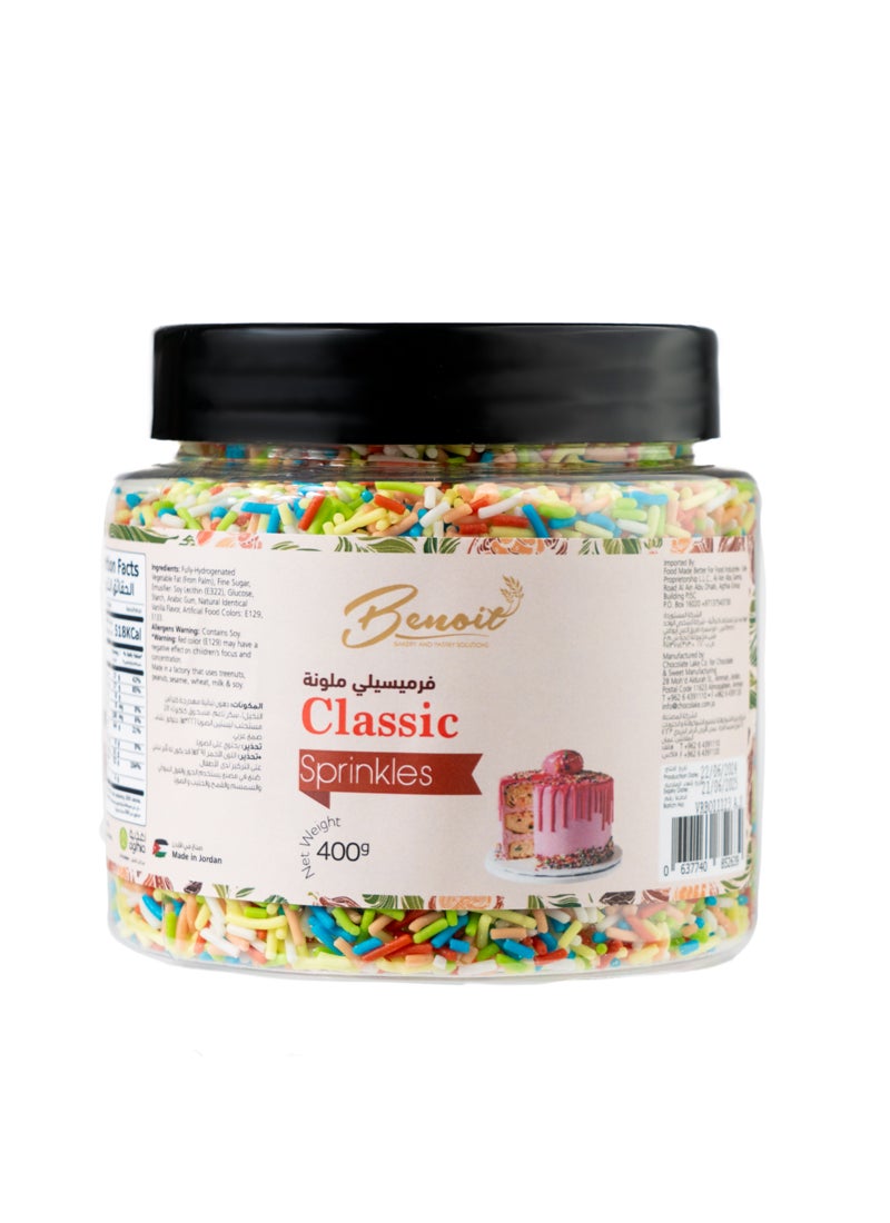 Benoit Classic Sprinkles 400g - Image 1