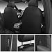 CAR PASS 3D Foam Mesh Leather Car Seat Covers Front Seats Air Cool Mesh Front Seat Covers for Car Universal Fit for SUV Truck Sedan Automotive Armrest Airbag Compatible Black and Gray - Image 3