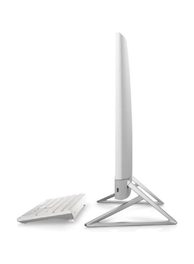 ديل جهاز كمبيوتر مكتبي متكامل Inspiron 5410 بشاشة 23.8 بوصة، معالج Core i5-1235U، ذاكرة وصول عشوائي 8 جيجابايت، قرص SSD بسعة 256 جيجابايت + قرص HDD بسعة 1 تيرابايت، نظام التشغيل Windows 11 Home، بطاقة رسومات Nvidia GeForce بسعة 2 جيجابايت، لون فضي إنجليزي اللغة الإنجليزية فضى - Image 4