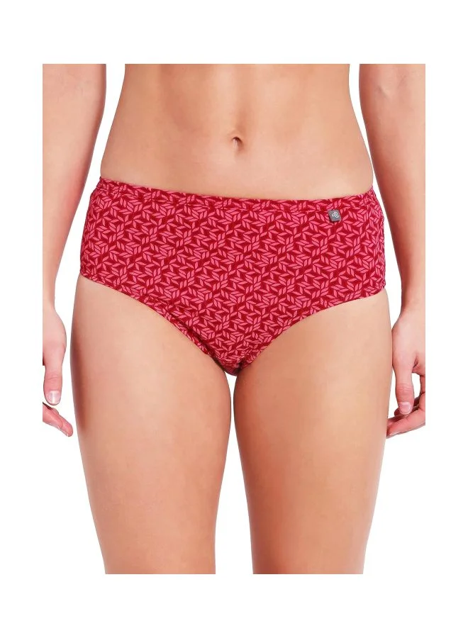 JOCKEY Jockey 1406 Women High Coverage Super Combed Cotton Mid Waist Hipster with Concealed Waistband and StayFresh Treatment Pack of 3