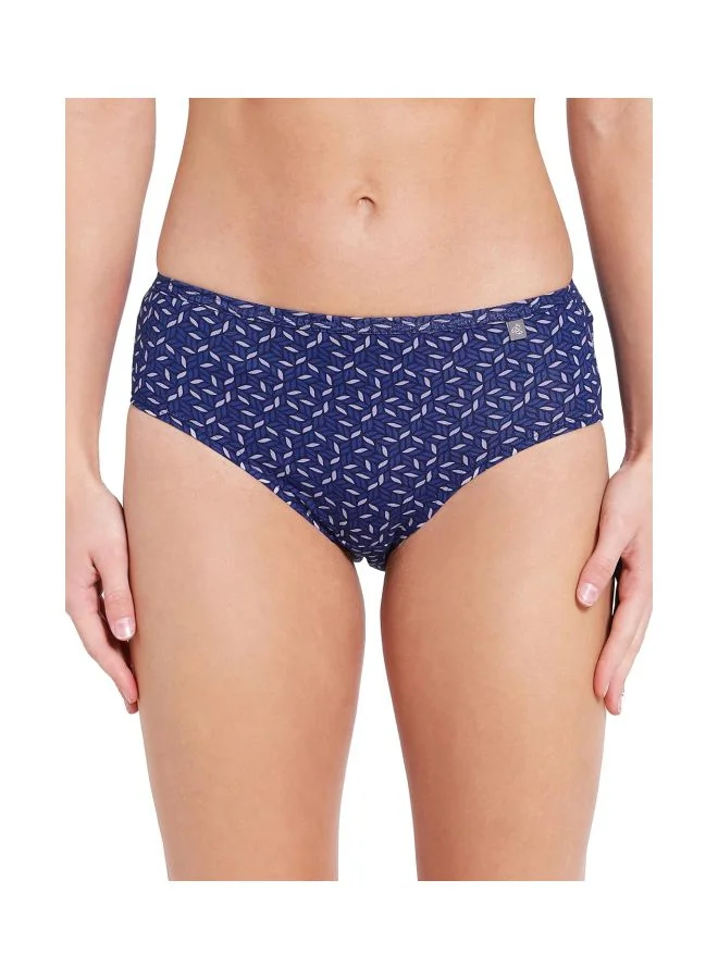 JOCKEY Jockey 1406 Women High Coverage Super Combed Cotton Mid Waist Hipster with Concealed Waistband and StayFresh Treatment Pack of 3