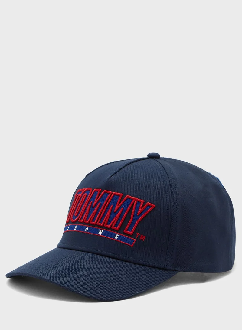 TOMMY HILFIGER Logo Curved Peak Cap