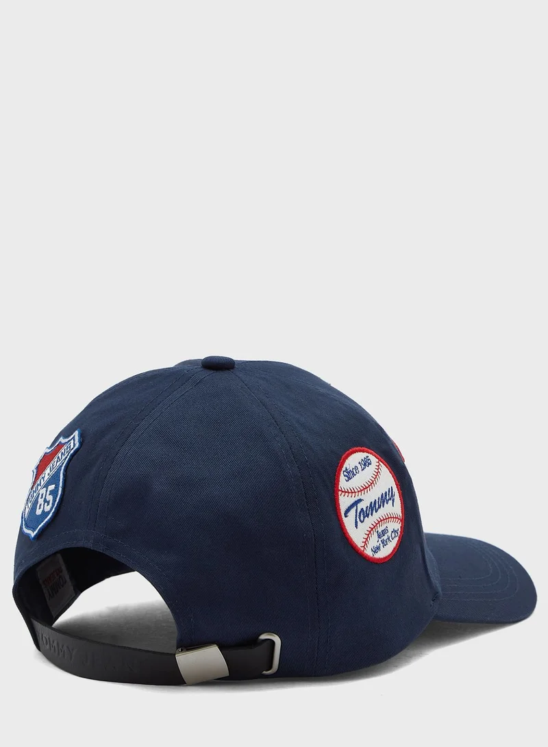 TOMMY HILFIGER Logo Curved Peak Cap