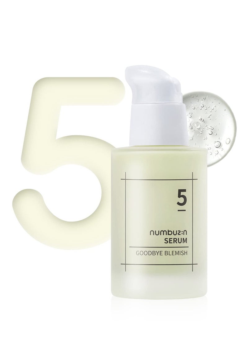 numbuzin numbuzin No.5 goodbye blemish serum vitamin C niacinamide antioxidant dark spots acne scars lightweight gel korean skin care for face 1.69 fl oz  - Image 1
