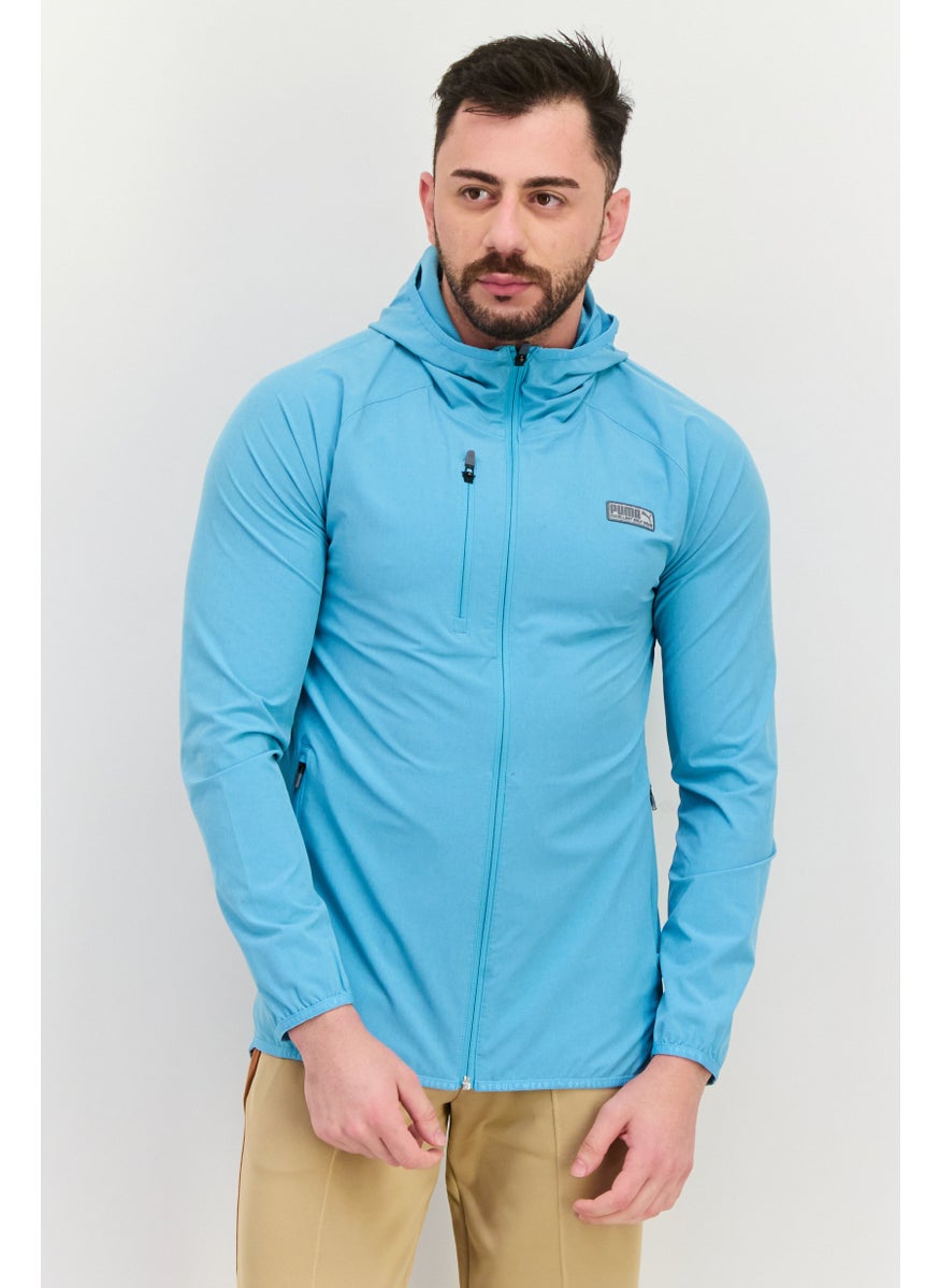 PUMA Men Sportswear Fit Training Jacket, Sky Blue  - Image 1