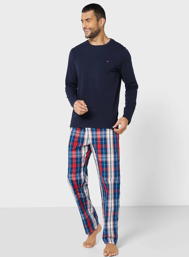 TOMMY HILFIGER Printed Pyjama Set