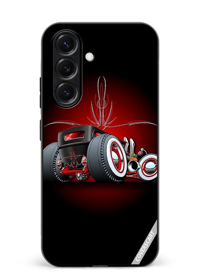 Protective Case Cover For Samsung Galaxy S25 Car Design Multicolour