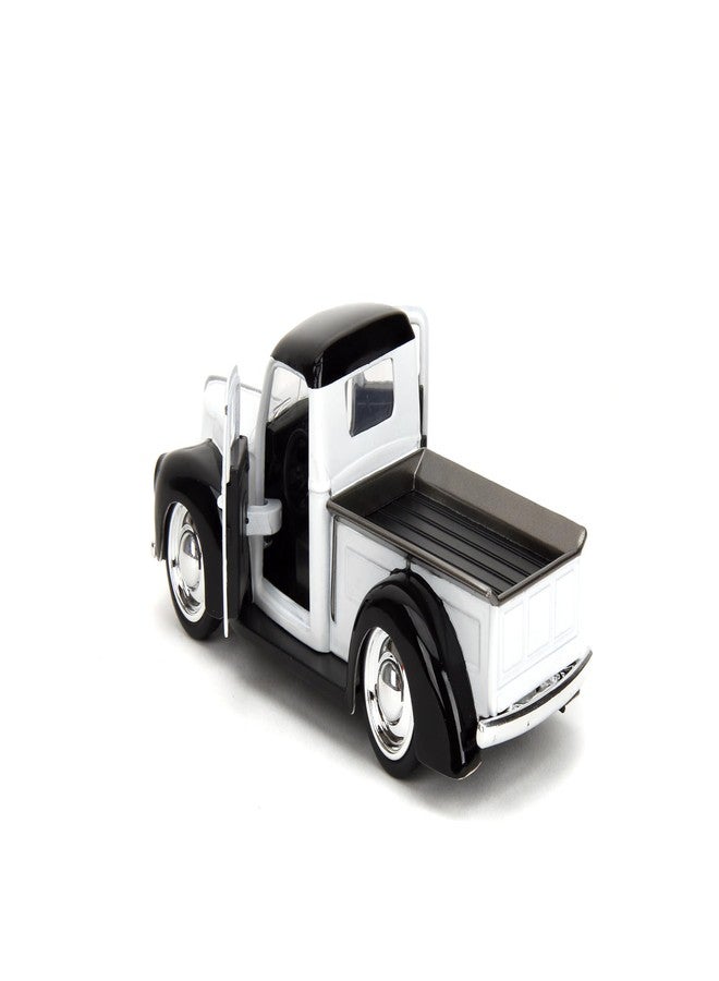Jada Toys Disney Steamboat Willie 1941 Ford Pickup - Disney Mickey Mouse 1:32 Scale Die-Cast, Opening Doors, Rubber Tires - Collectible for Adults & Kids - Image 2