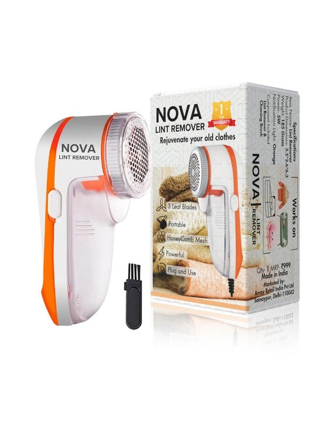 Nova Lint Remover for Clothes - Fabric Cleaner Tint and Dust Remover | 1 Year Warranty - Image 1