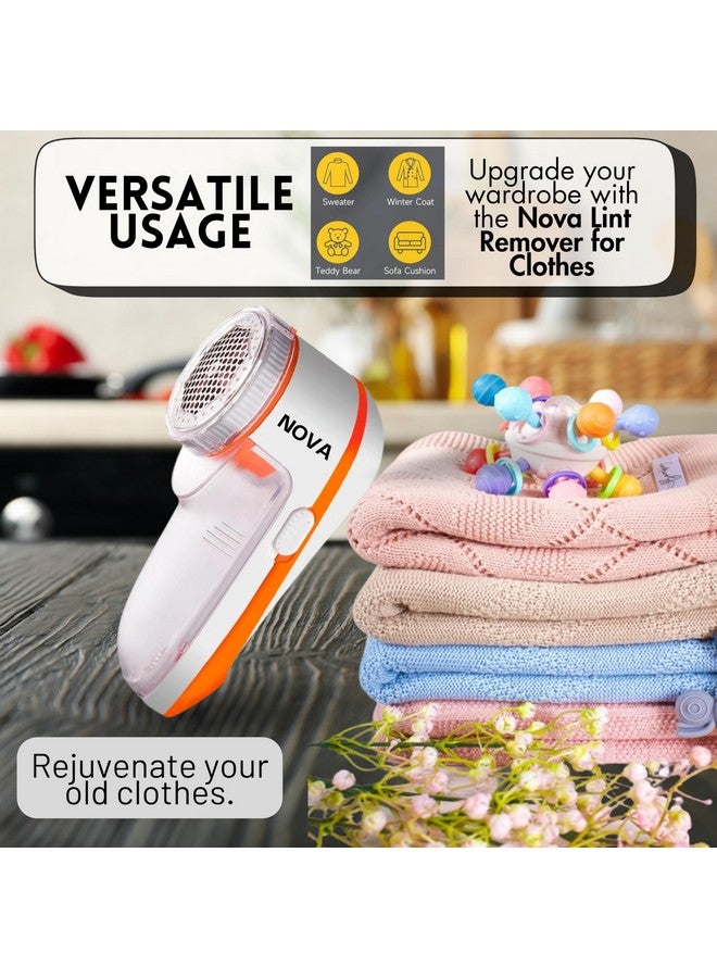 Nova Lint Remover for Clothes - Fabric Cleaner Tint and Dust Remover | 1 Year Warranty - Image 3