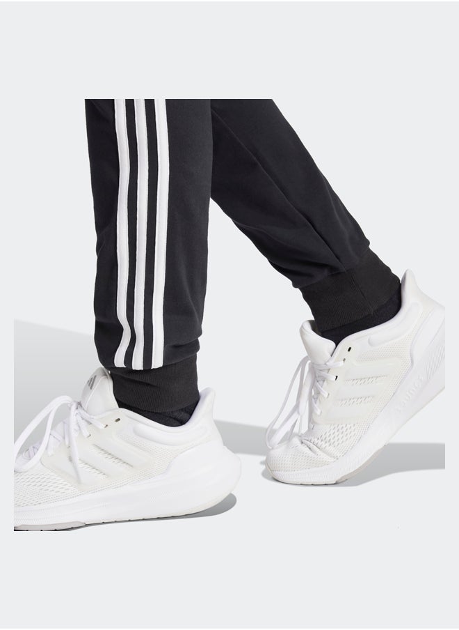 Adidas Essentials Single Jersey 3-Stripes Joggers  - Image 5
