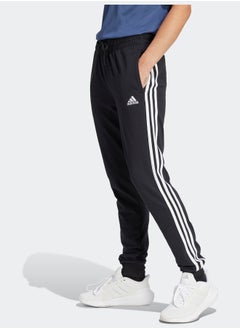 Adidas Essentials Single Jersey 3-Stripes Joggers  - Image 1