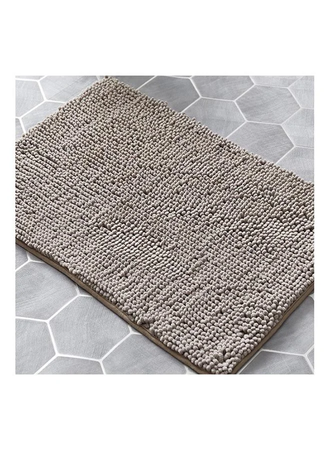 Home Box Nicole Microfibre Chenille Bath Mat 60x40 cm