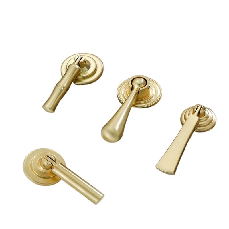 Vintage Gold Cabinet Pulls Solid Zinc Alloy Kitchen Cupboard Drawer Knobs Color 2219 - Image 5
