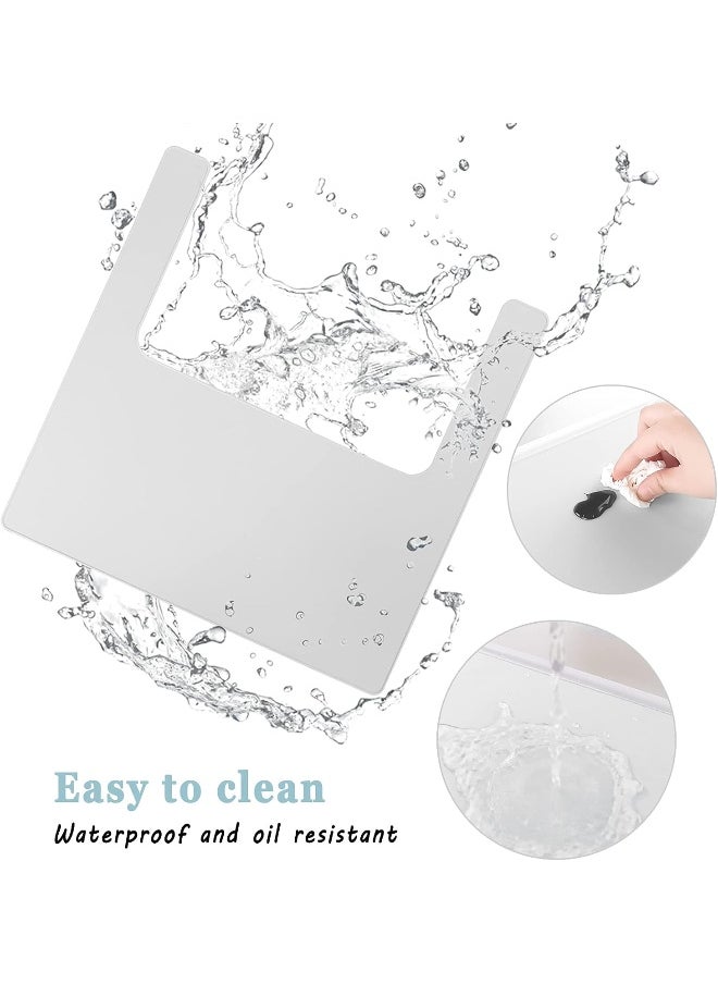 Lomgwumy Lomgwumy High Chair Placemat, Long Lasting High Chair Placemat Silicone, Clean and Hygienic, Suitable for IKEA Antilop Highchai, for Toddlers and Babies (White)  - Image 3