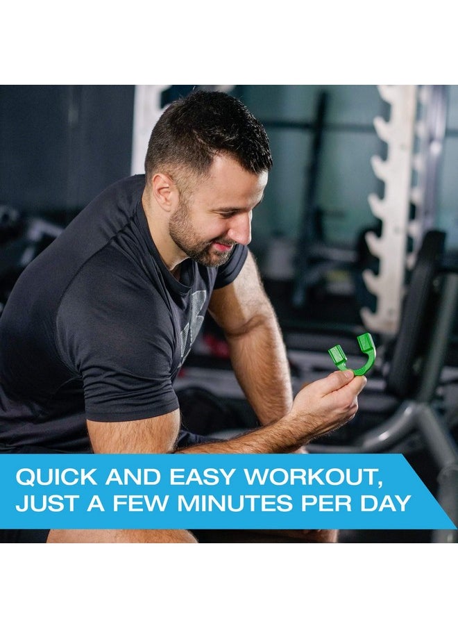 Tilcare Jawline Exerciser by Tilcare - Jaw Exerciser for Men & Women that helps to workout your Jaw, Neck and tone your face with exercise - Face Slimmer that will chisel the Jawline - 3-Pack 40, 50, 70 lb  - Image 5