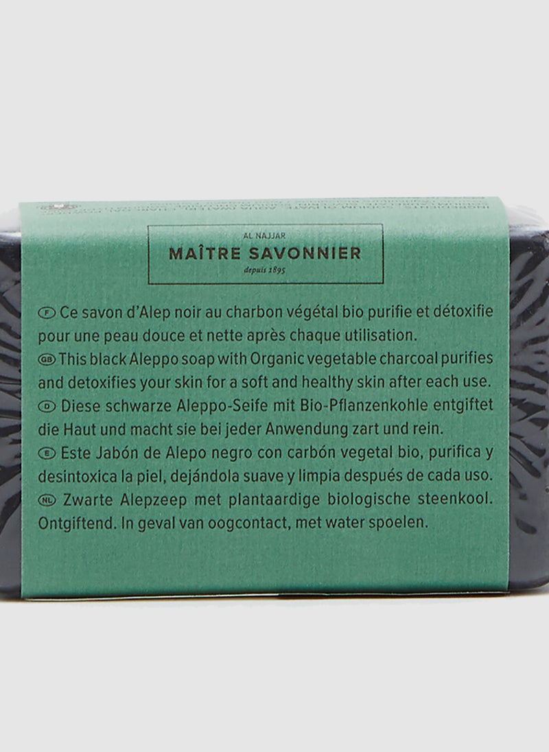 najel Aleppo Soap with Organic Charcoal Purifying Soap for Face, body & hair, 100g - Pack of 3 Soaps - Image 4