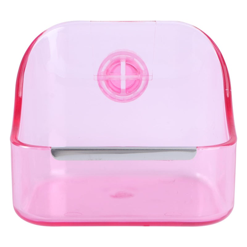 Pink Crystal Design Small Pet Feeder Cage Bowl For Rabbit And Small Animals Indoor Use - Image 2