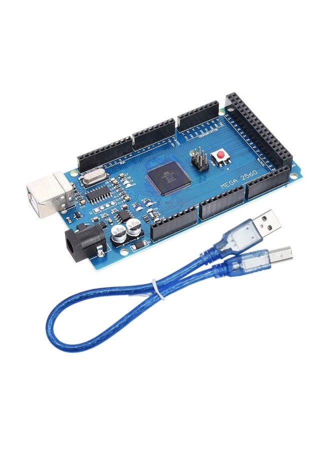Arduino Mega 2560 R3 Board ATMEGA2560-16AU USB CH340G Compatible with Arduino  - Image 1
