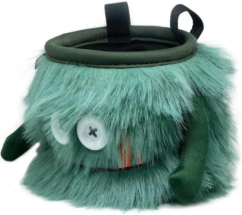8B+ 8BPLUS 8BPLUS Chalk Bag for Climbing, Bouldering, Belt and Giftbox Included - Wide Opening - Brush Holders, for Left & Right Handers - Image 3