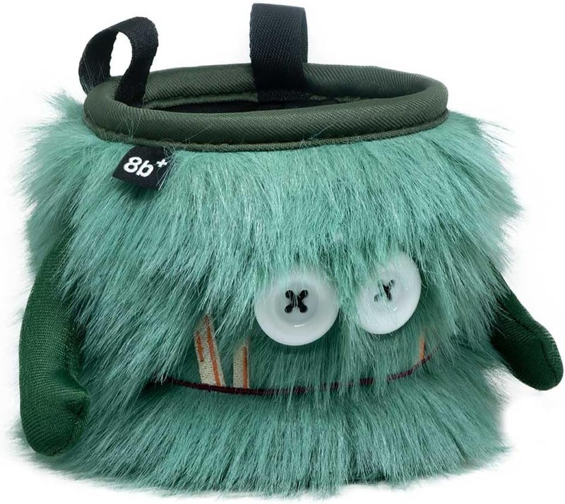 8B+ 8BPLUS 8BPLUS Chalk Bag for Climbing, Bouldering, Belt and Giftbox Included - Wide Opening - Brush Holders, for Left & Right Handers - Image 2