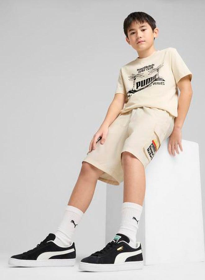 PUMA Youth Mid 90S Cargo Chino Shorts - Image 3