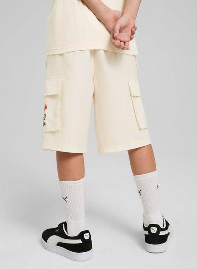 PUMA Youth Mid 90S Cargo Chino Shorts - Image 2