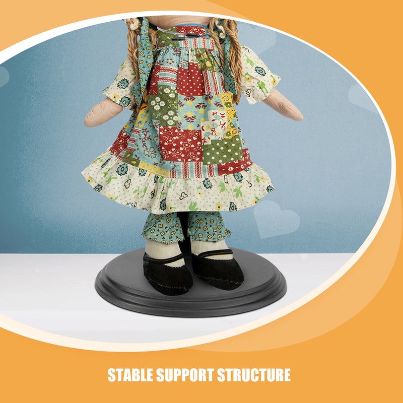 6 pcs Holder Stand PVC Doll Stand Display Rack Bracket for Dolls Action Figures Camping Outdoor Activities 25cm - Image 2