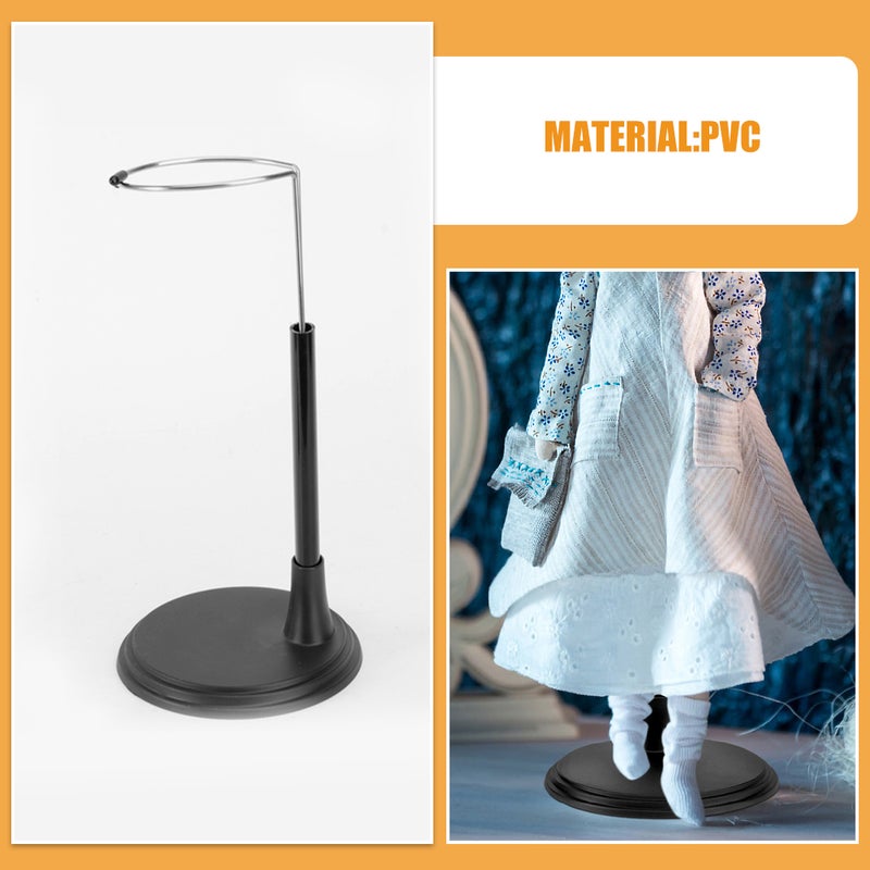 6 pcs Holder Stand PVC Doll Stand Display Rack Bracket for Dolls Action Figures Camping Outdoor Activities 25cm - Image 3