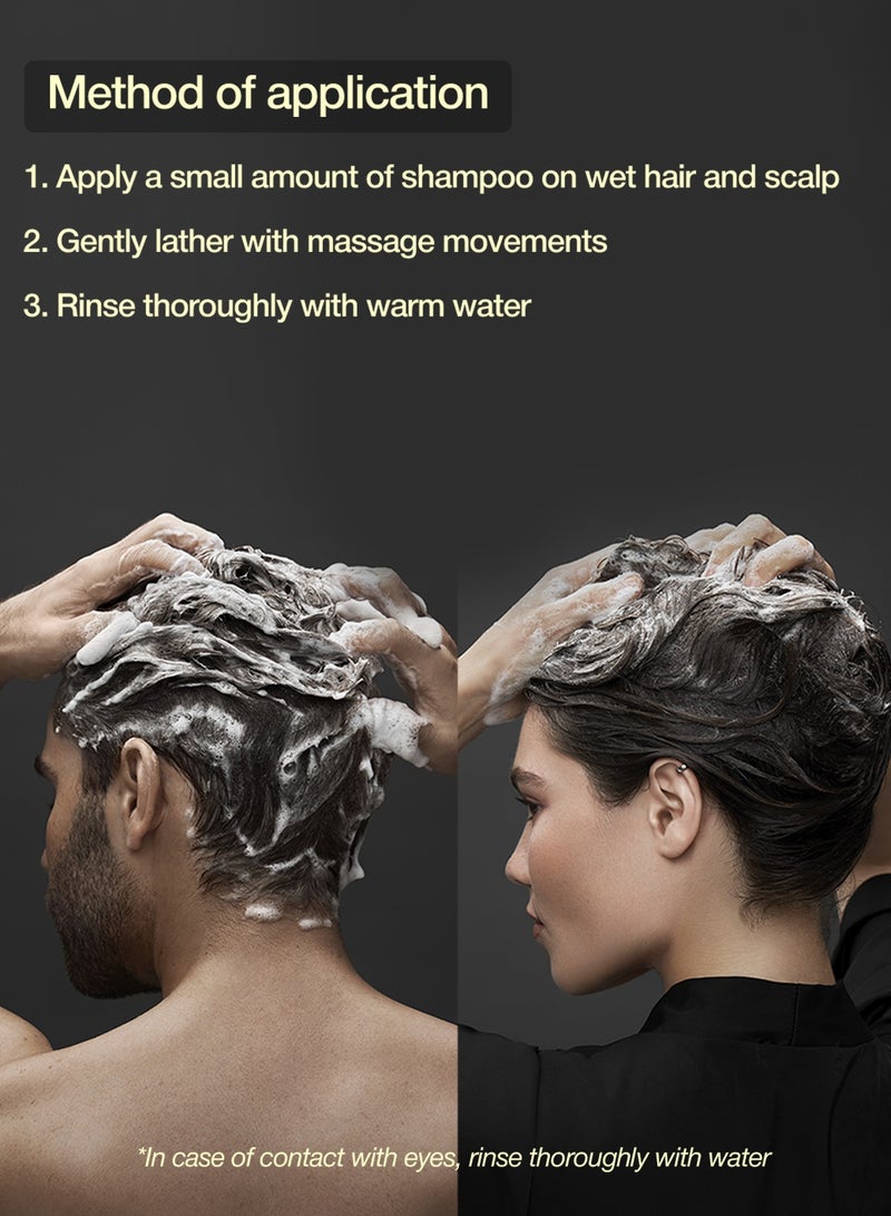 Amino Acid Detox Shampoo with Ginger, Aloe & Fision KeraVeg Complex – Anti-Dandruff, Volume & Scalp Balance, 300 ml
