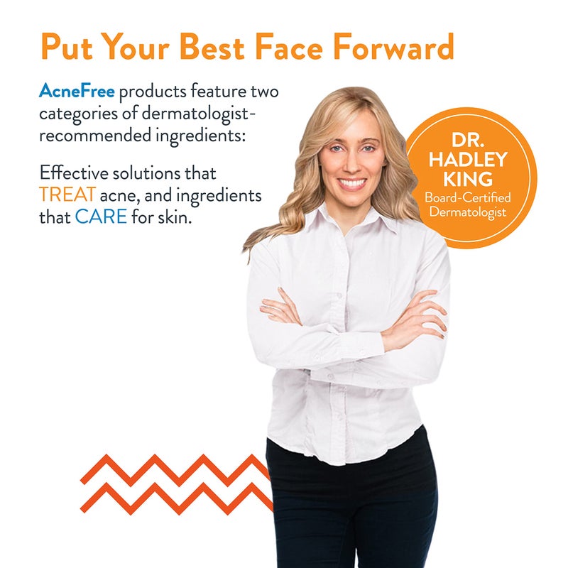 AcneFree Acne Free Kaolin Clay Detox Mask 5oz with Charcoal, Kaolin Clay, Vitamin E + Zinc, Cleanser or Mask for Oily Skin, To Deeply Clean Pores and Refine Skin - Image 4