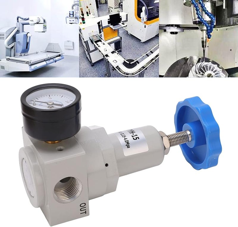 QTYH 15 Air Pressure Regulator Automatic Relief Valve Controller Industrial Use - Image 2