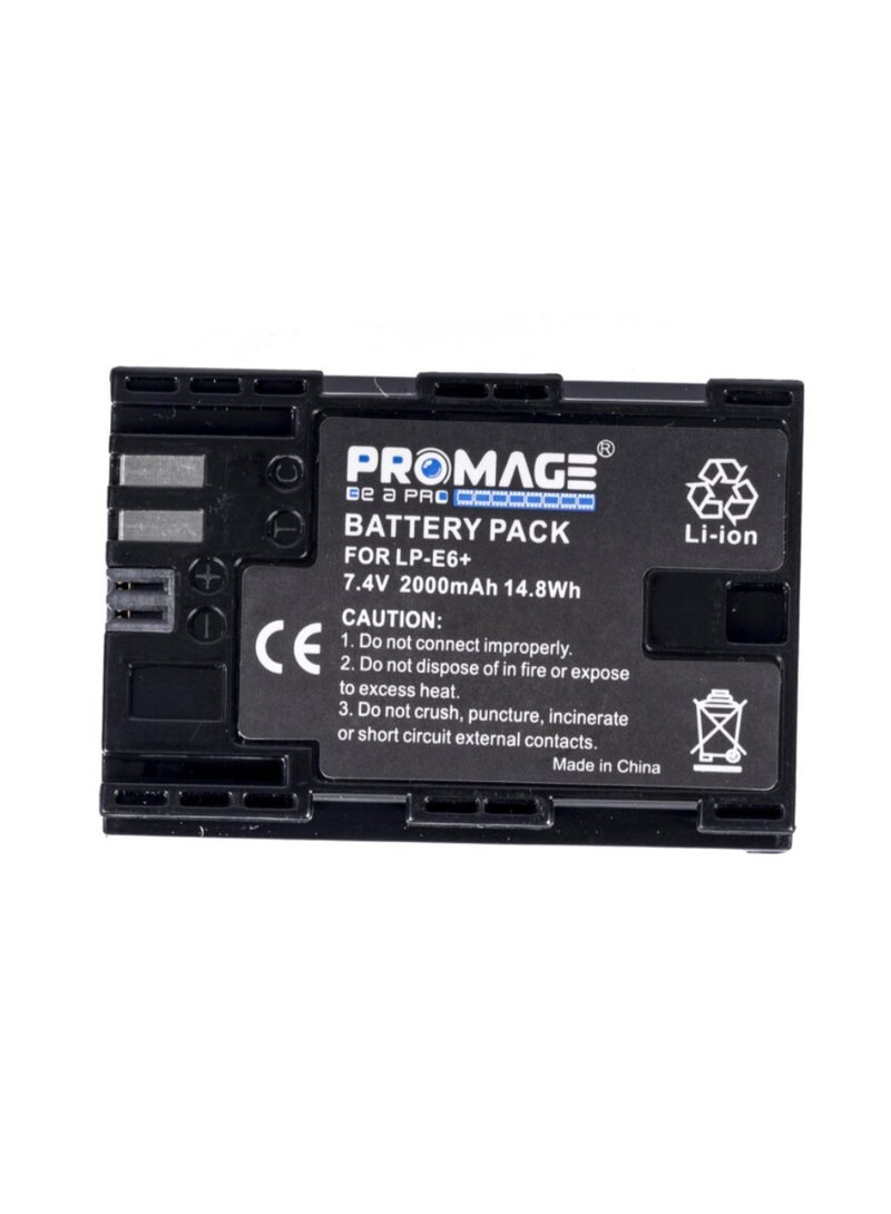 PROMAGE PROMAGE LP-E8 Battery for Canon – 7.4V 1120mAh Rechargeable Li-ion Replacement Battery for Canon EOS Rebel T2i, T3i, T4i, T5i, 550D, 600D, 650D, 700D - Image 1