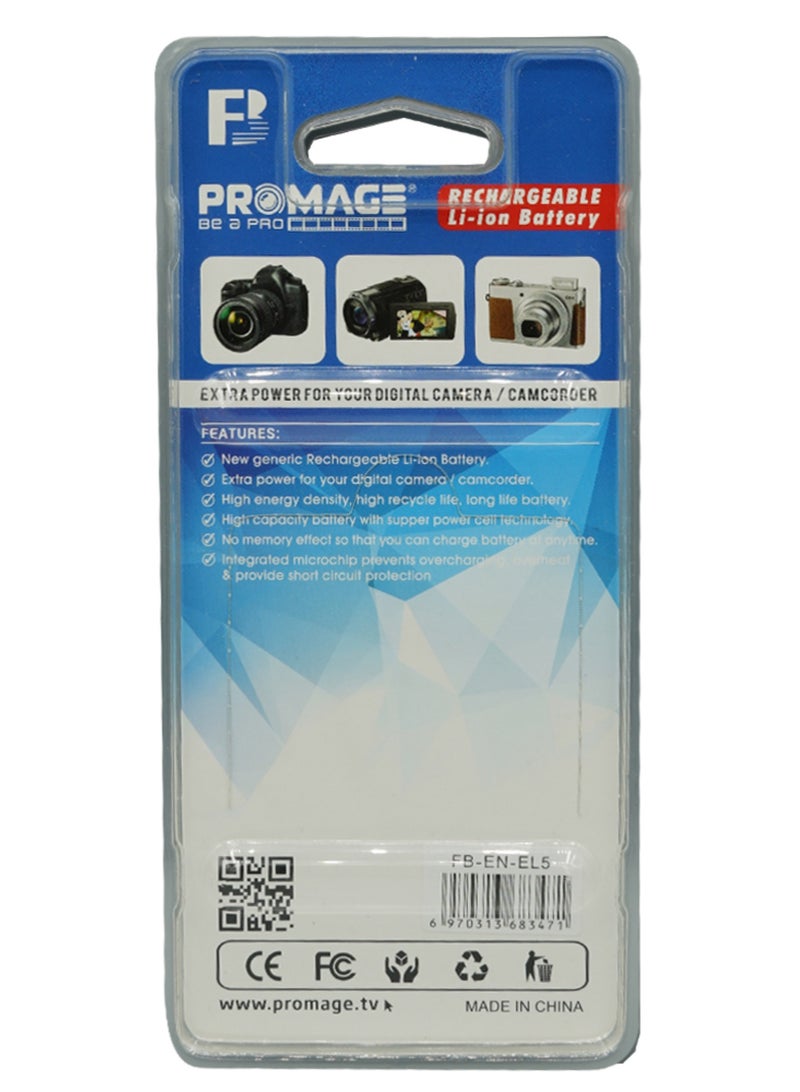 PROMAGE PROMAGE LP-E8 Battery for Canon – 7.4V 1120mAh Rechargeable Li-ion Replacement Battery for Canon EOS Rebel T2i, T3i, T4i, T5i, 550D, 600D, 650D, 700D - Image 4
