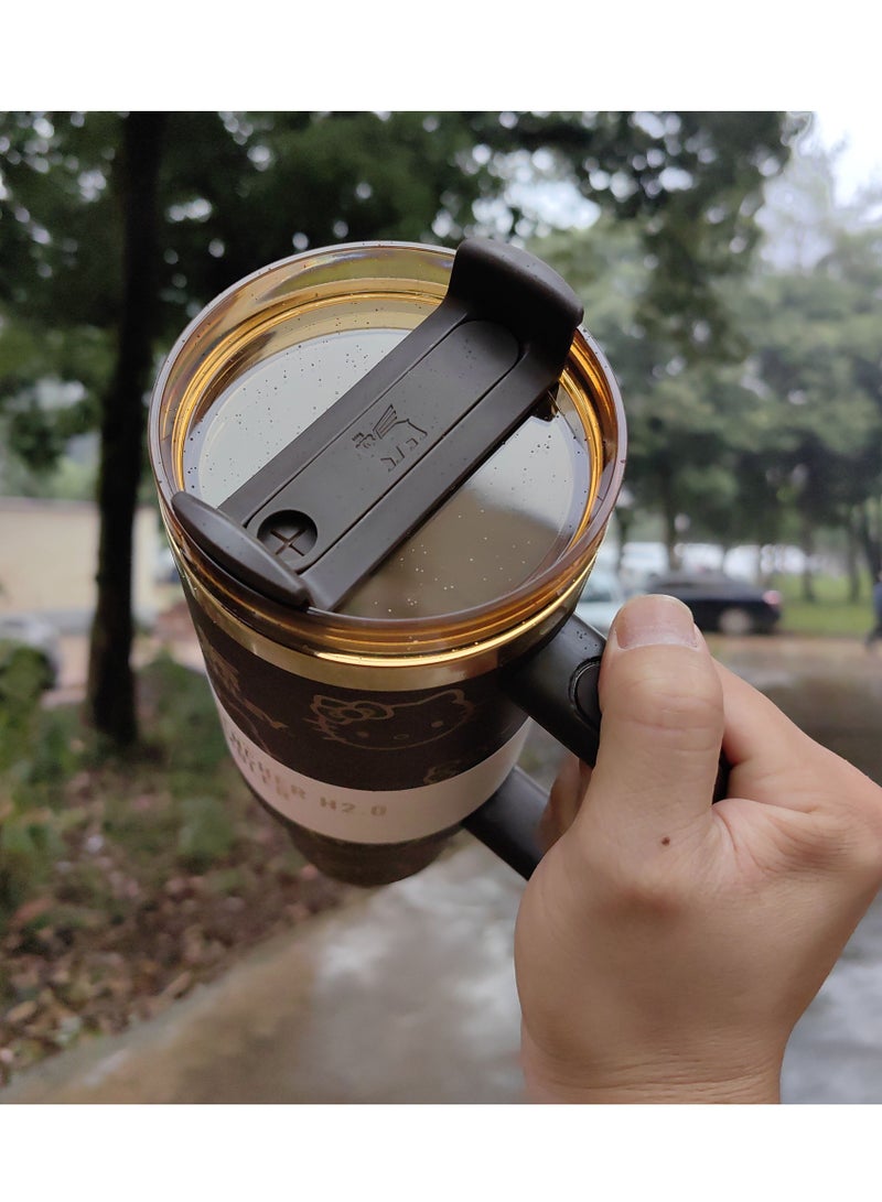 Stanley Quencher H2.0 Stainless Steel Vacuum Insulated Tumbler with Lid and Straw for Water, Iced Tea or Coffee, Smoothie and More,  40oz/1.18L - Image 3