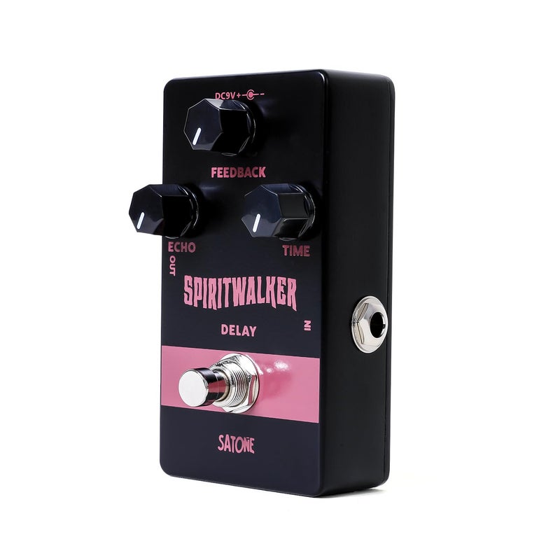 Satone Delay Guitar PedalSpritwalker Electric Guitar Effect Pedal Delay DC 9V Mini Analog Delay Pedal True Bypass - Image 2
